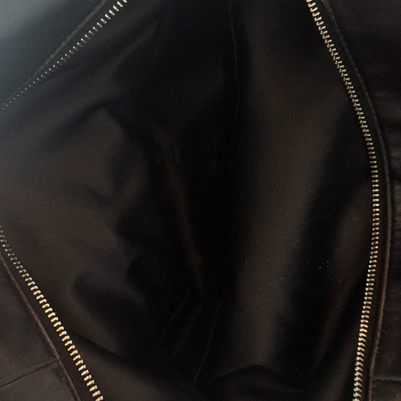Coach Black Colette Large Monogram And Leather Shoulder Bag Like New Condition - Picture 14 of 15